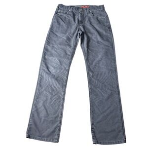 Dickies Flex Fit Carpenter Pants Work Wear Gray Size 32x34